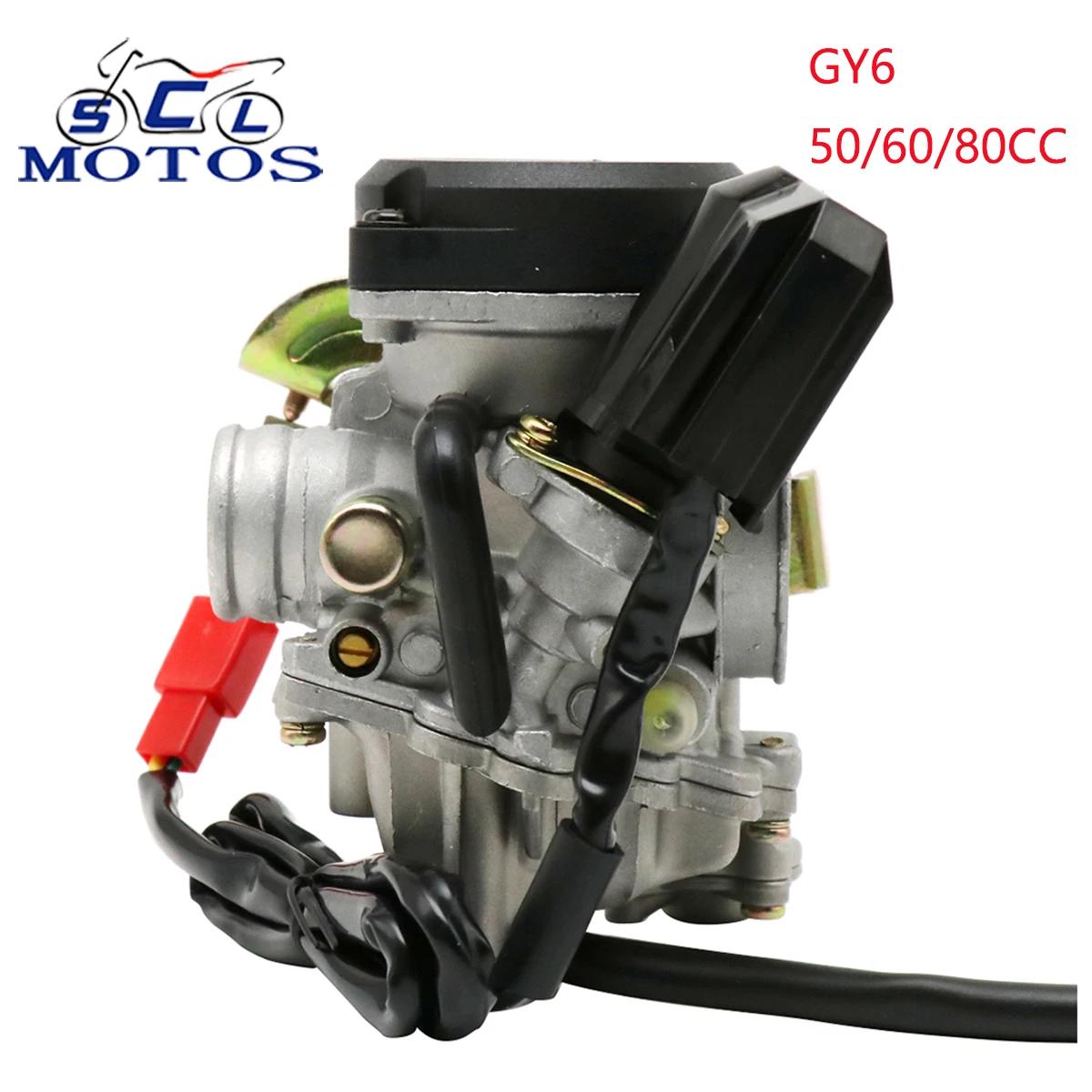 Sclmotos  ATV ̵ īƮ , GY6 50cc 60cc 80cc ī극Ÿ ī PD18J 18mm, 4 Ʈũ, 139QMB ī극Ÿ